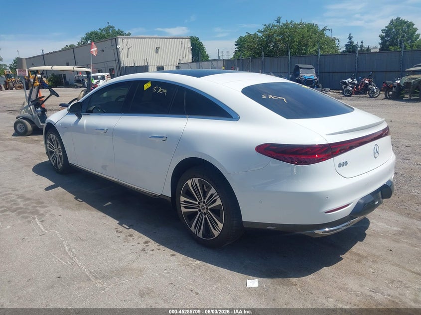 Vin: w1kcg2db1na003206, lot: 45783545, mercedes-benz eqs 450+ 20223