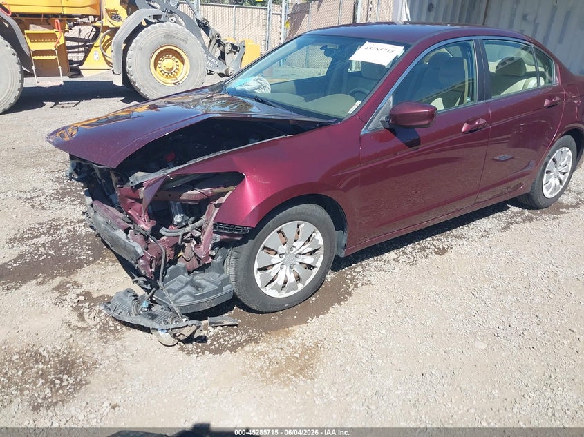 Vin: 1hgcp2f32aa198308, lot: 45783551, honda accord 2.4 lx 20102