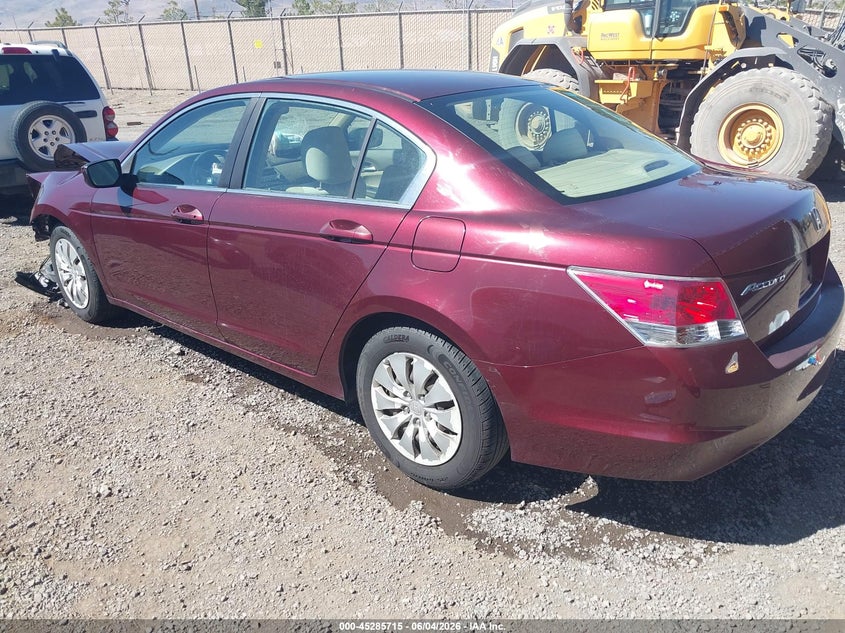 2010 HONDA ACCORD auction photo 3