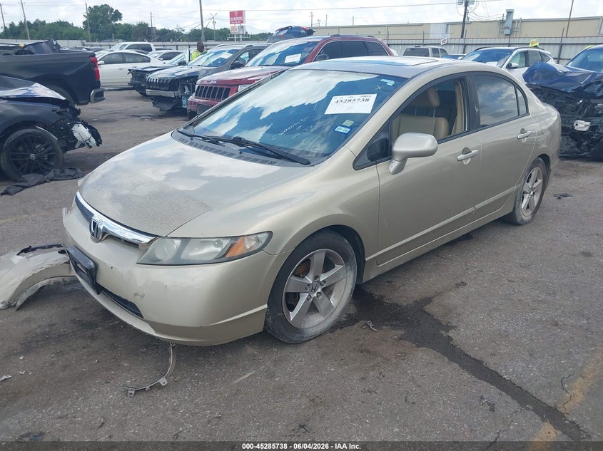 2008 Honda Civic Ex-L VIN: 1HGFA16958L016824 Lot: 45285738