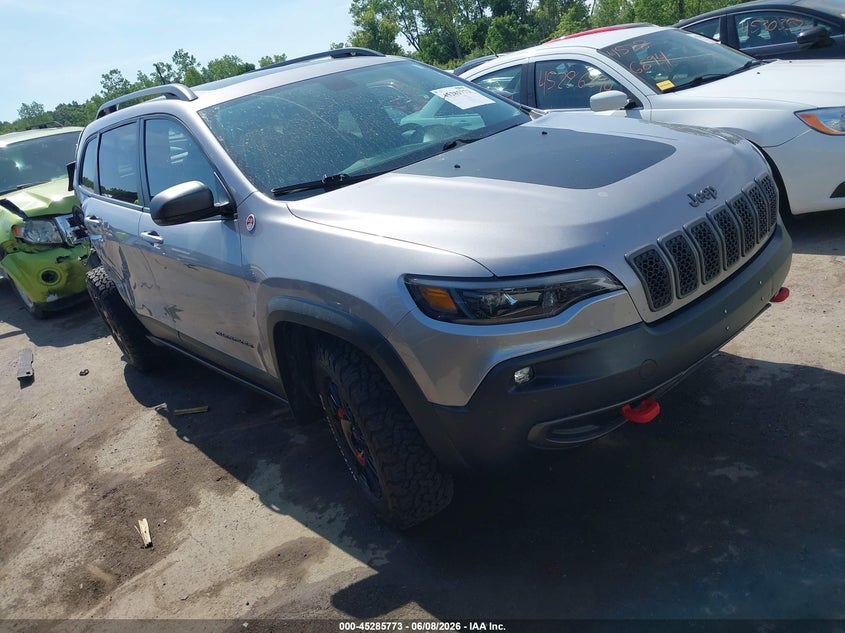 Vin: 1c4pjmbx0kd306060, lot: 45783609, jeep cherokee trailhawk elite 4x4 2019 img_1
