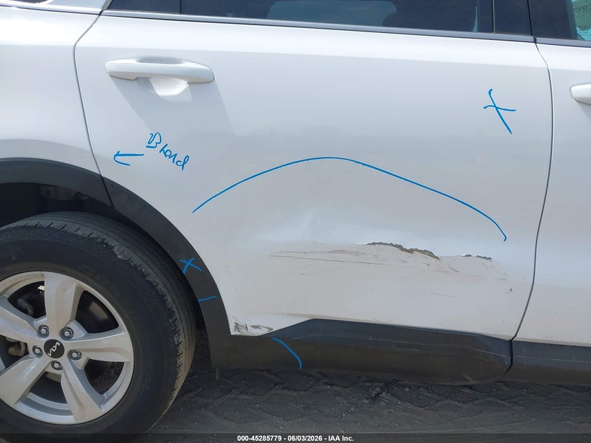 2022 Kia Sorento Lx VIN: 5XYRGDLC8NG106536 Lot: 45285779
