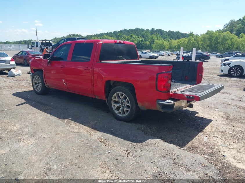 Vin: 3gcpcrec9gg280357, lot: 45783618, chevrolet silverado 1500 1lt 20163