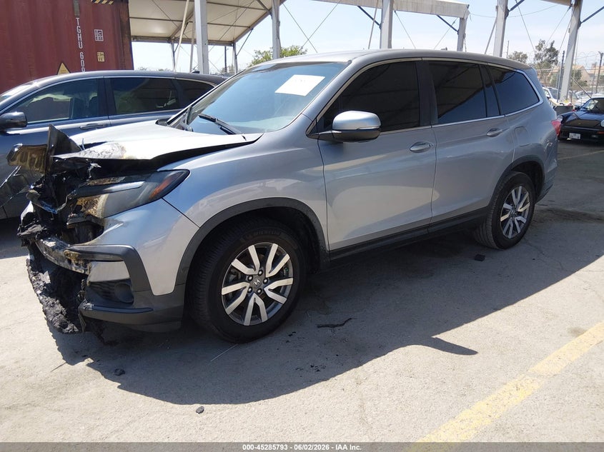 Vin: 5fnyf5h31lb016954, lot: 45783629, honda pilot 2wd ex 20202