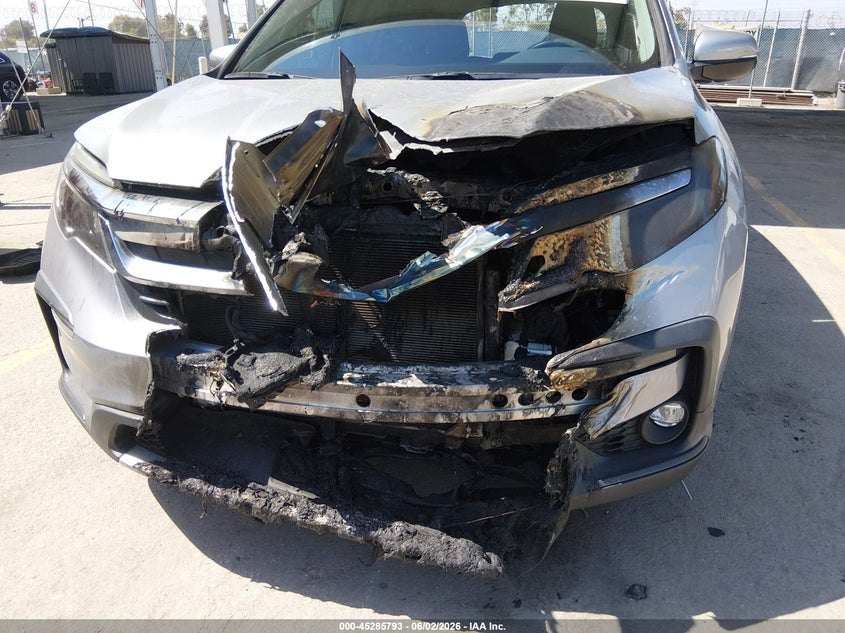 2020 Honda Pilot 2Wd Ex VIN: 5FNYF5H31LB016954 Lot: 45285793