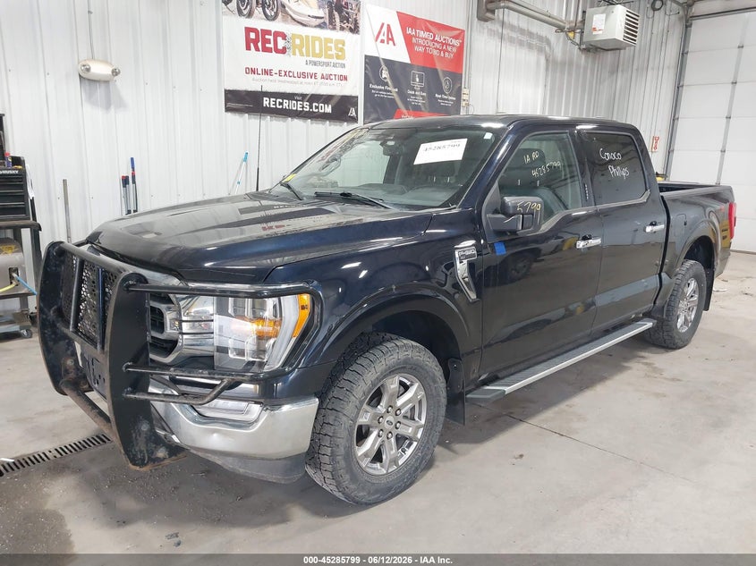 2022 Ford F-150 Xlt 1FTFW1E85NKE92579 photo 1