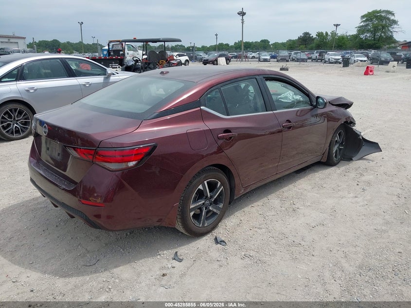 2025 NISSAN SENTRA 2.0L I-4 DI, DOHC, V(VIN: 3N1AB8CV6SY210988
