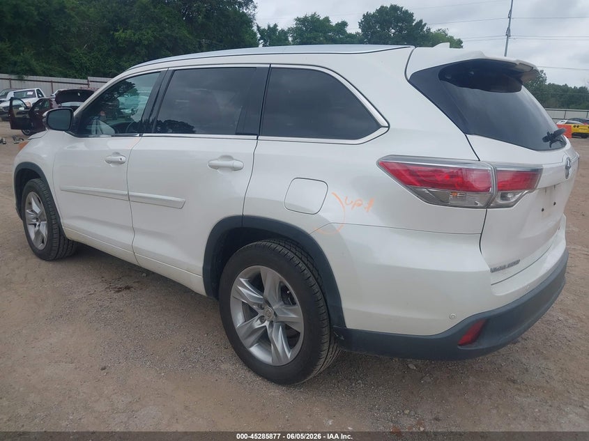 2014 TOYOTA HIGHLANDER auction photo 3