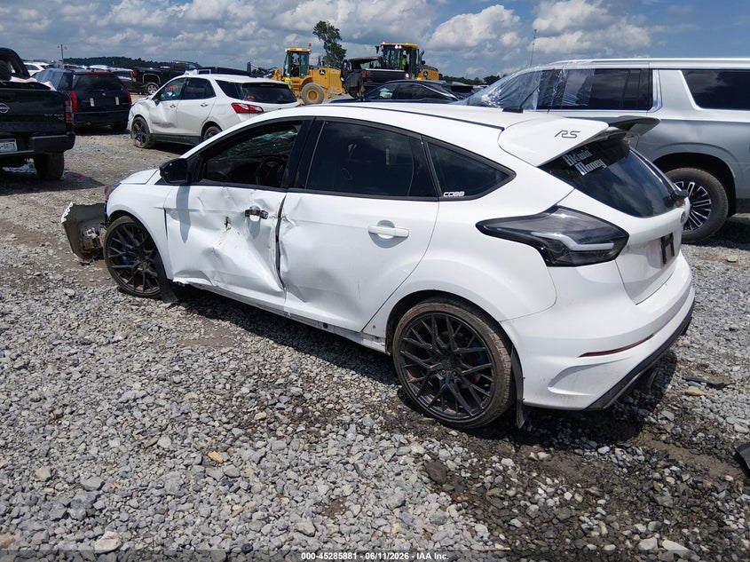 Vin: wf0dp3th9h4122213, lot: 45783717, ford focus rs 20173
