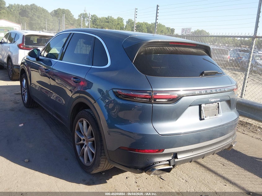 Vin: wp1aa2ay1kda00679, lot: 45783720, porsche cayenne 20193