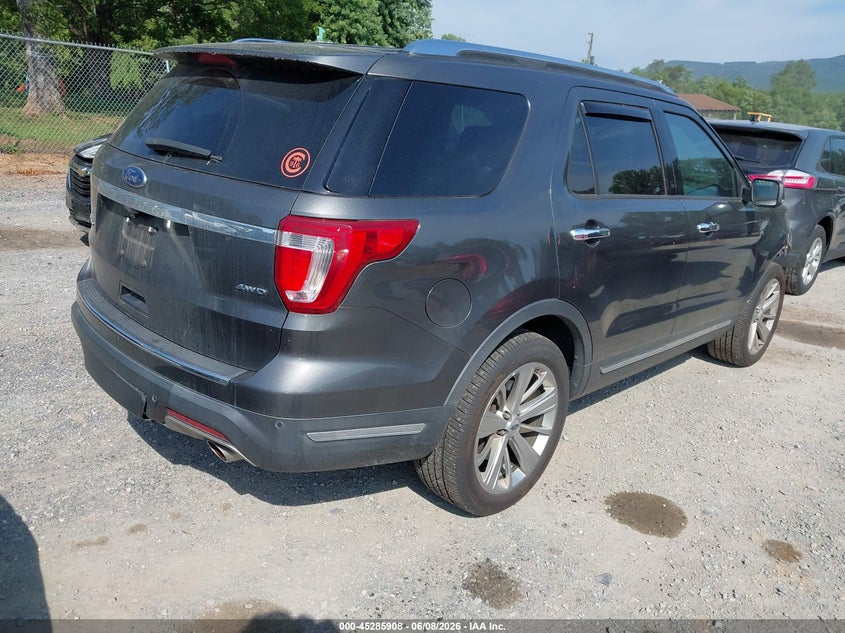 Vin: 1fm5k8f8xkga11220, lot: 45783744, ford explorer limited 20194
