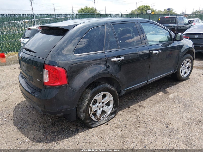 Vin: 2fmdk3jc5bba56406, lot: 45783752, ford edge sel 20114