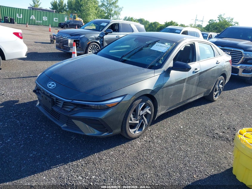 Vin: kmhlm4dg1su034830, lot: 45783774, hyundai elantra sel sport 20252