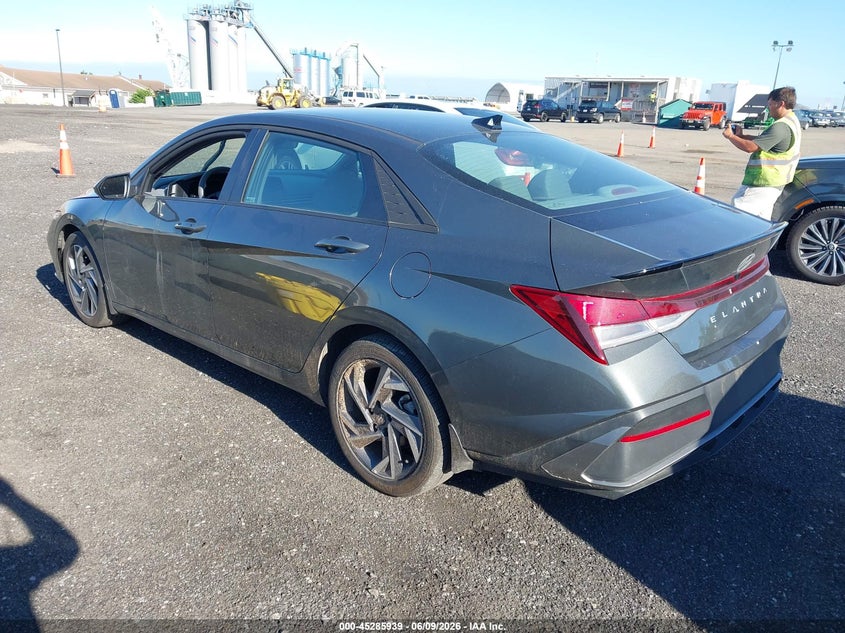 Vin: kmhlm4dg1su034830, lot: 45783774, hyundai elantra sel sport 20253