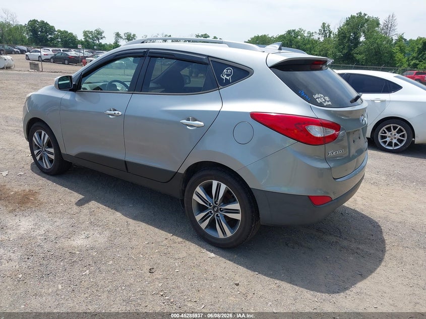 Vin: km8jucag2fu111104, lot: 45783775, hyundai tucson limited 20153