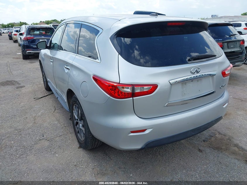 Vin: 5n1al0mm7fc551151, lot: 45783781, infiniti qx60 20153