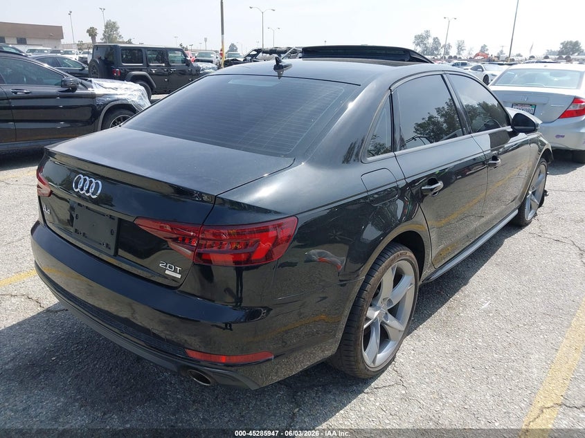 2018 Audi A4 2.0T Tech Ultra Premium/2.0T Ultra Premium VIN: WAUKMAF47JN017392 Lot: 45285947