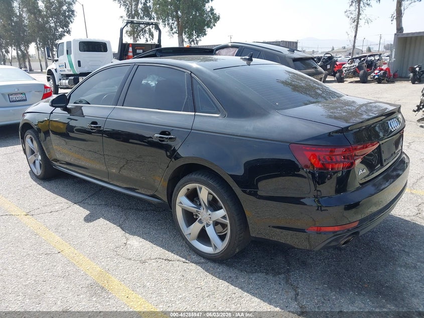 2018 AUDI A4 auction photo 3