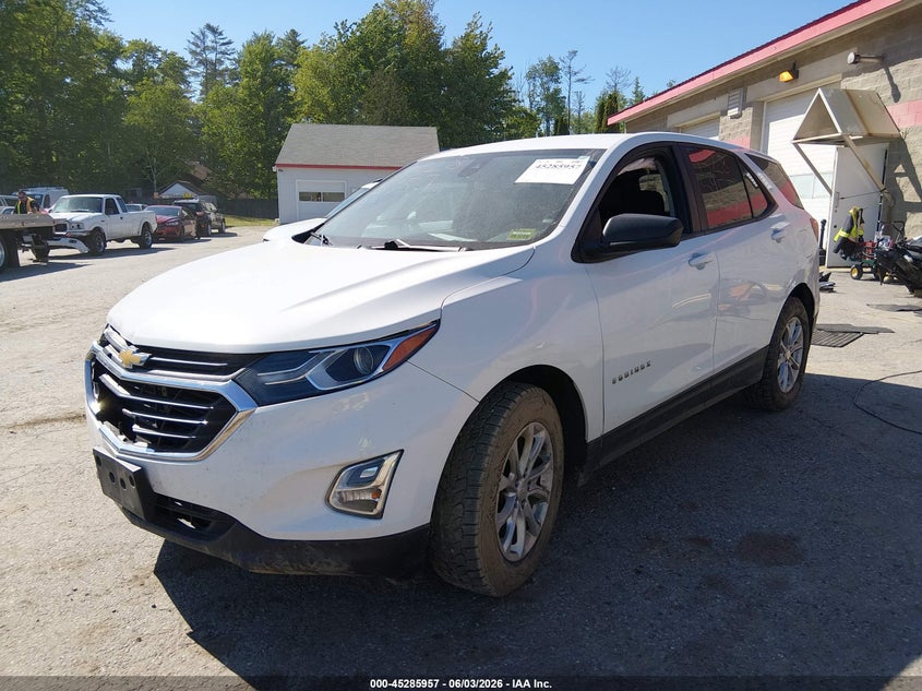 Vin: 3gnaxhev4ls523139, lot: 45783793, chevrolet equinox fwd ls 20202