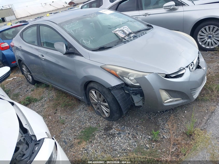 2016 HYUNDAI ELANTRA auction photo 1