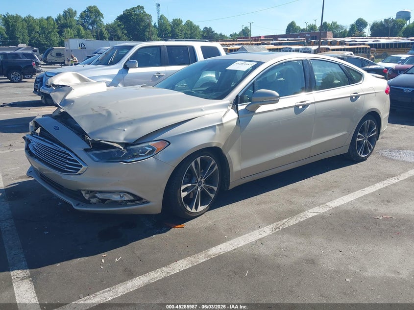 Vin: 3fa6p0k96hr174898, lot: 45783823, ford fusion titanium 20172