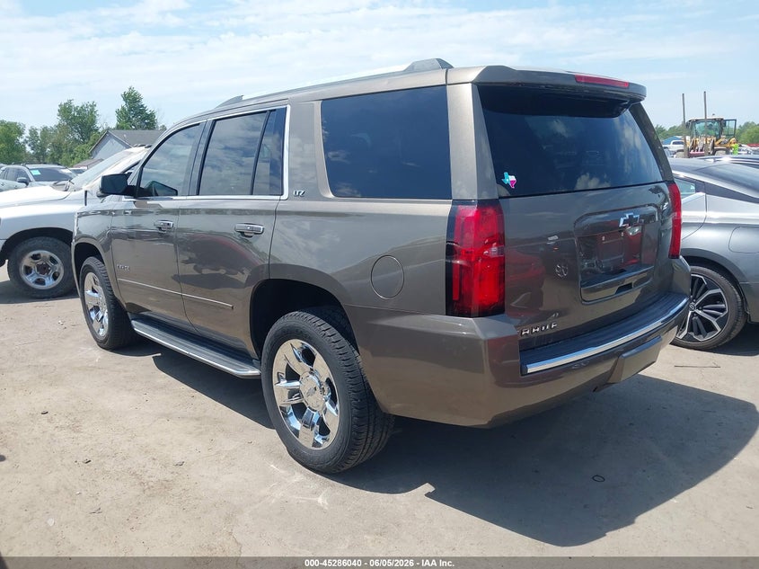 Vin: 1gnskckc2gr258240, lot: 45783876, chevrolet tahoe ltz 20163