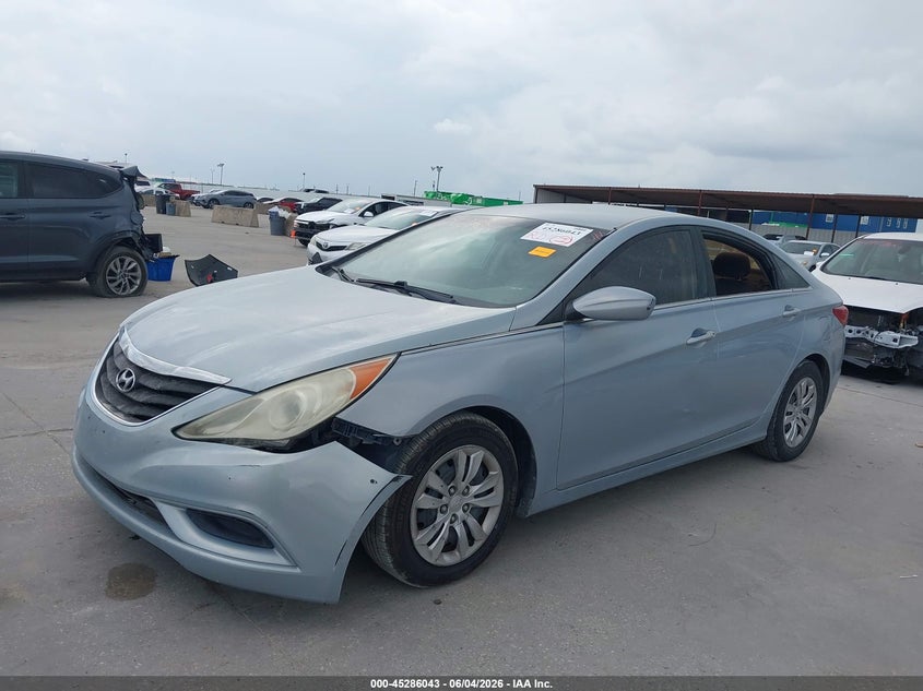Vin: 5npeb4acxbh064813, lot: 45783879, hyundai sonata gls 20112