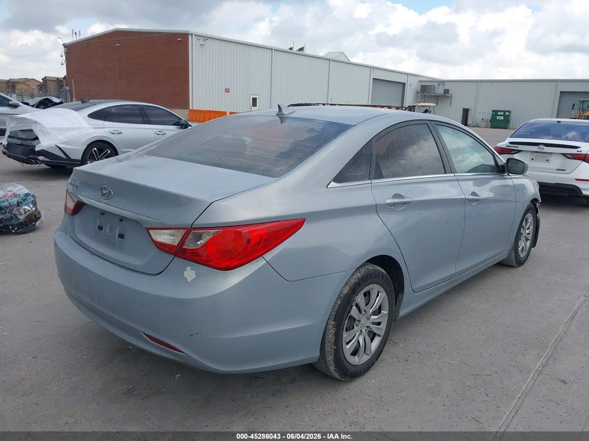 Vin: 5npeb4acxbh064813, lot: 45783879, hyundai sonata gls 20114