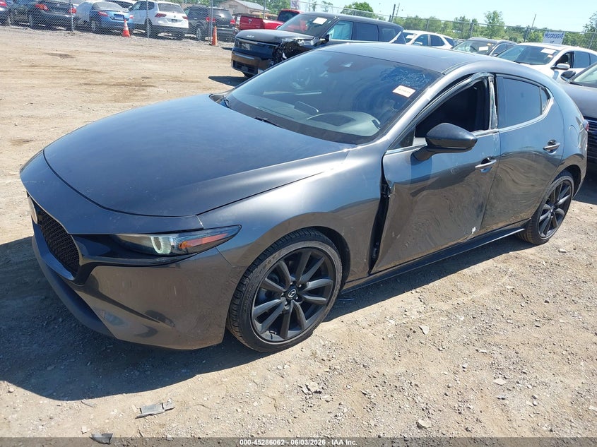 Vin: jm1bpbjy5m1321861, lot: 45783900, mazda mazda3 2.5 turbo 20212