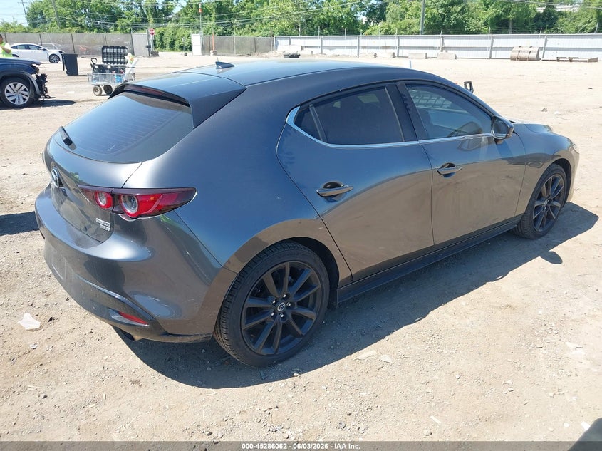 Vin: jm1bpbjy5m1321861, lot: 45783900, mazda mazda3 2.5 turbo 20214
