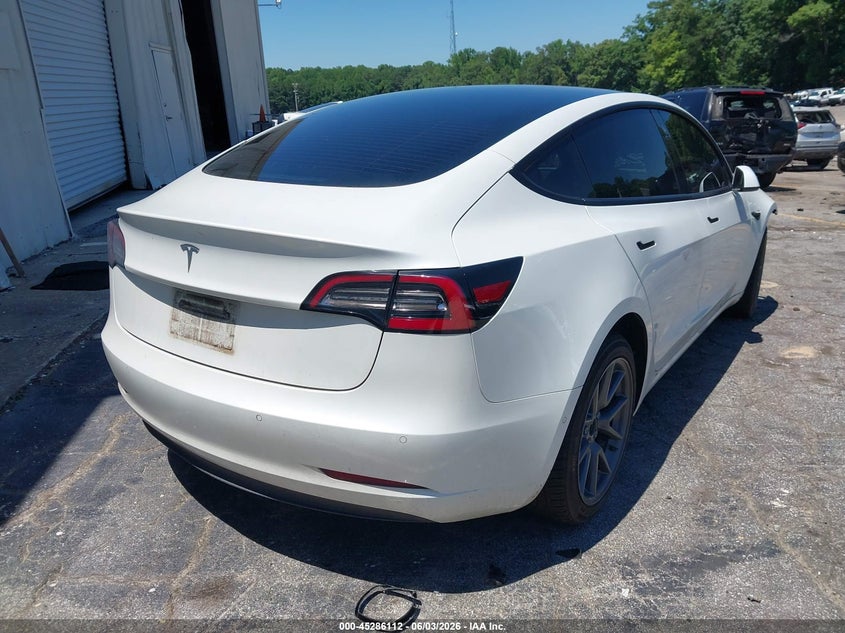 2021 TESLA MODEL 3 auction photo 4