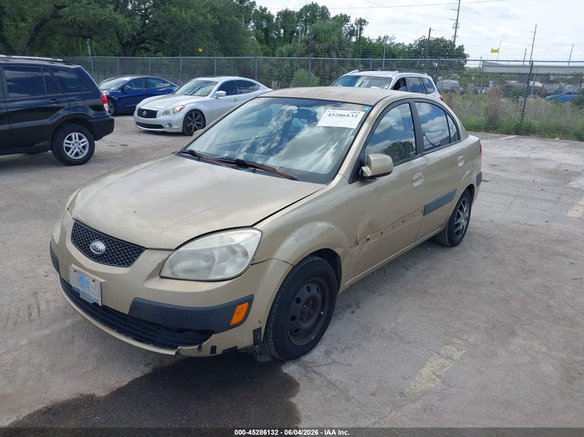 2006 Kia Rio Lx VIN: KNADE123866183506 Lot: 45286132