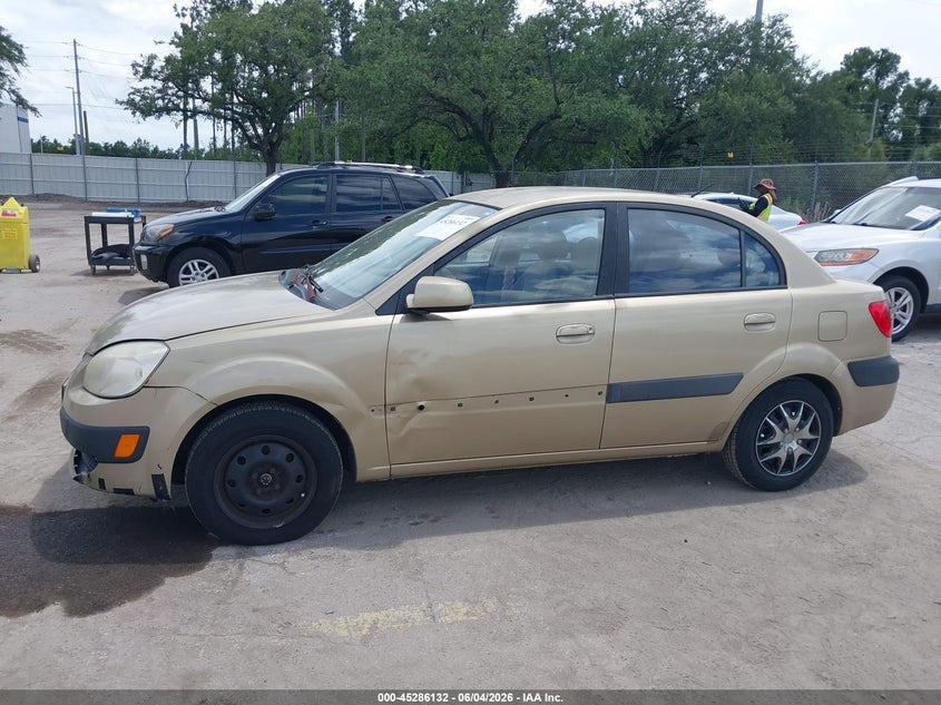 2006 Kia Rio Lx VIN: KNADE123866183506 Lot: 45286132