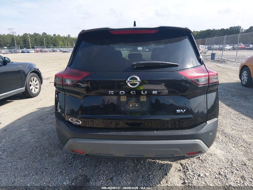 VIN JN8AT3BA1MW019201 2021 NISSAN ROGUE SV FWD