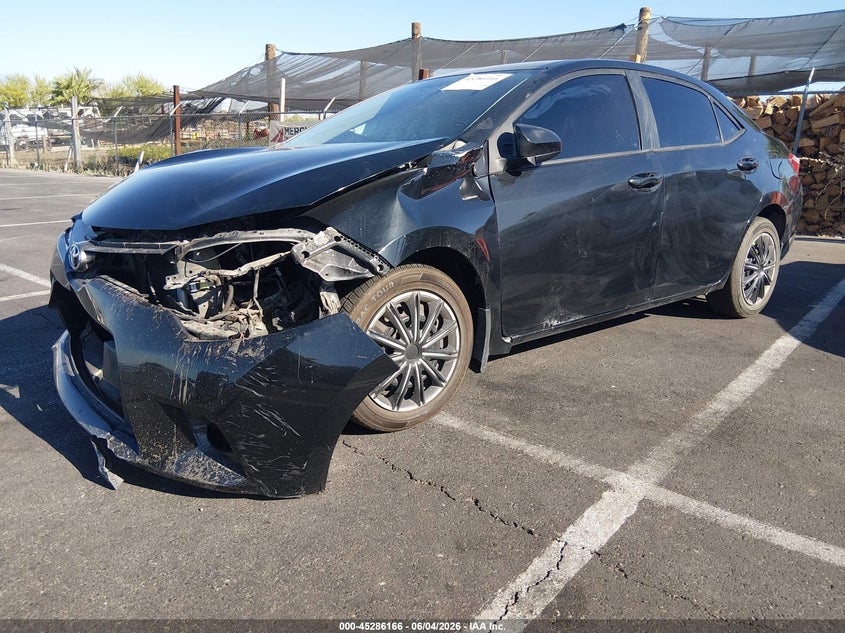 Vin: 2t1burhe8gc675242, lot: 45784002, toyota corolla le 20162