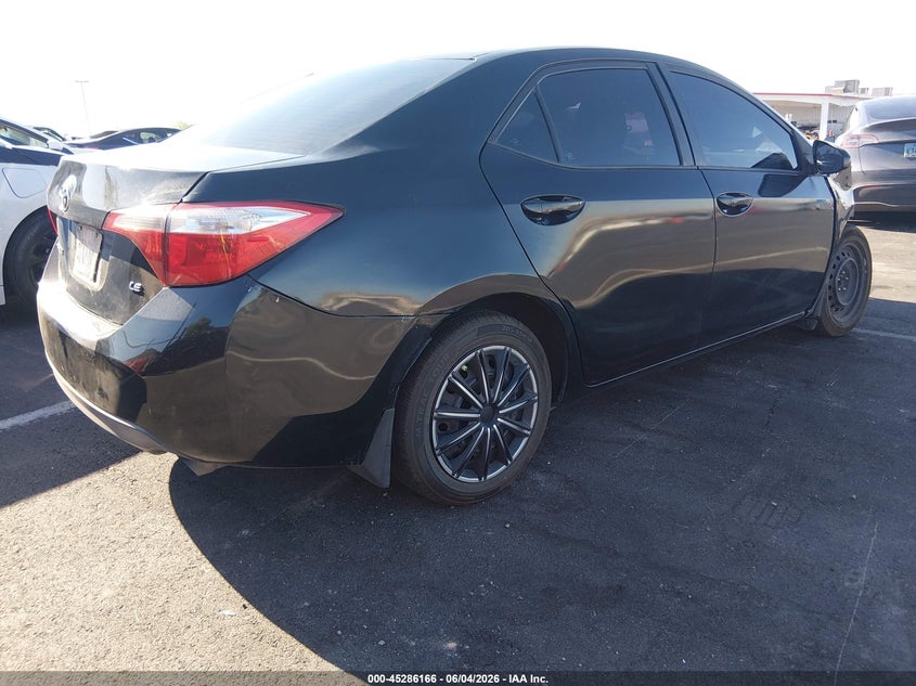 Vin: 2t1burhe8gc675242, lot: 45784002, toyota corolla le 20164