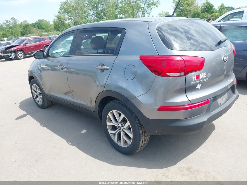 Vin: kndpb3ac8g7844890, lot: 45784018, kia sportage lx 20163