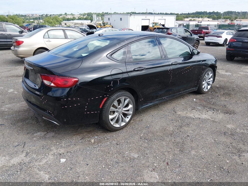 Vin: 1c3cccbb2fn663901, lot: 45784019, chrysler 200 s 20154