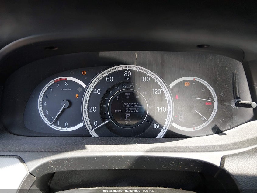 2013 HONDA ACCORD auction photo 7