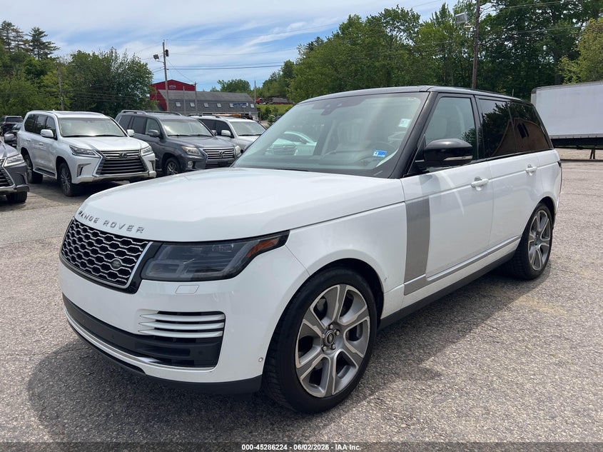 Vin: salgs2re3ja504288, lot: 45784060, land rover range rover 5.0l v8 supercharged 20182