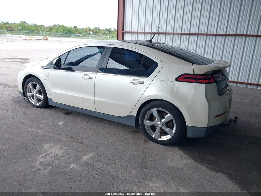 Vin: 1g1rd6e42bu102804, lot: 45784075, chevrolet volt 20113