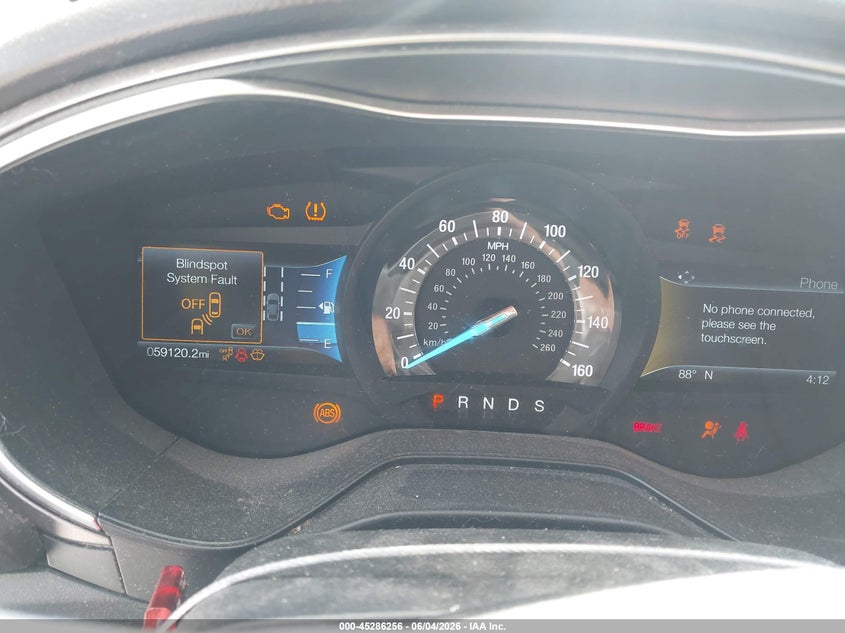 VIN 3FA6P0HD3KR166129 2019 FORD FUSION SE