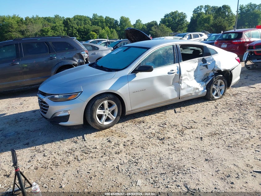 Vin: 1g1zb5st0lf117657, lot: 45784093, chevrolet malibu fwd ls 20202