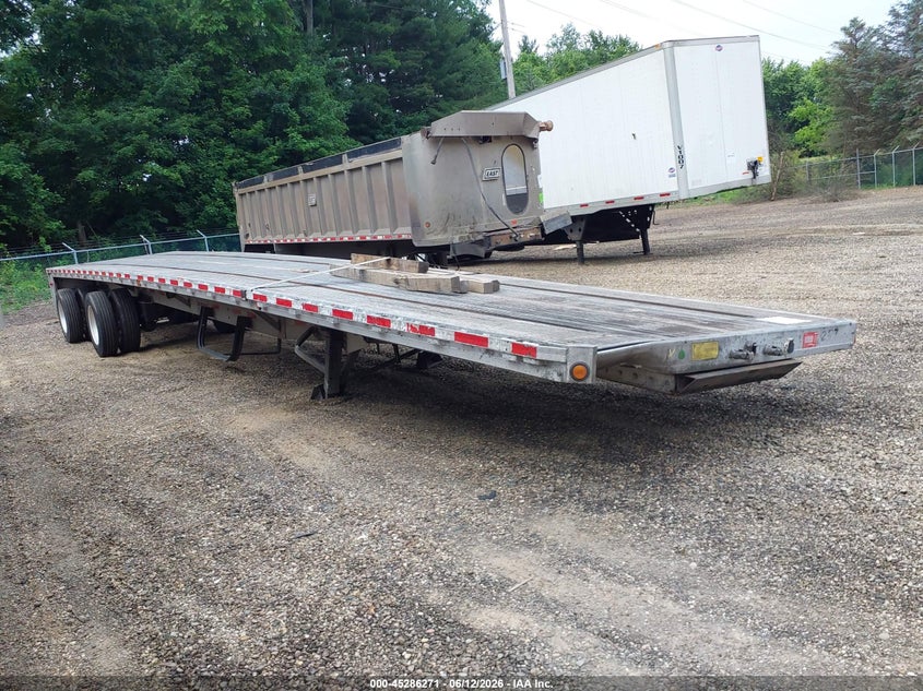 2007 REITNOUER FLATBED SEMI TRAILER auction photo 1