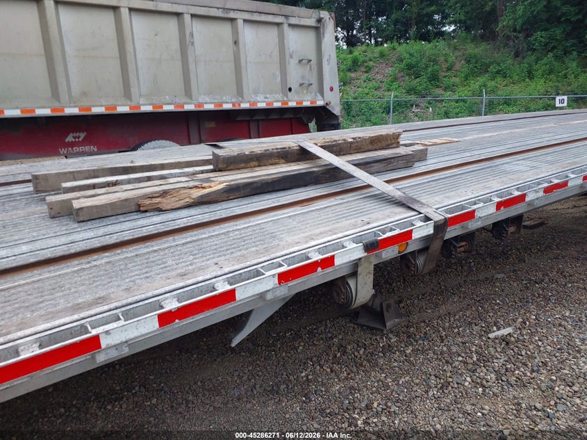 2007 REITNOUER FLATBED SEMI TRAILER auction photo 5