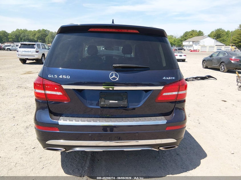 2017 Mercedes-Benz Gls 450 4Matic VIN: 4JGDF6EE6HA770647 Lot: 45286274