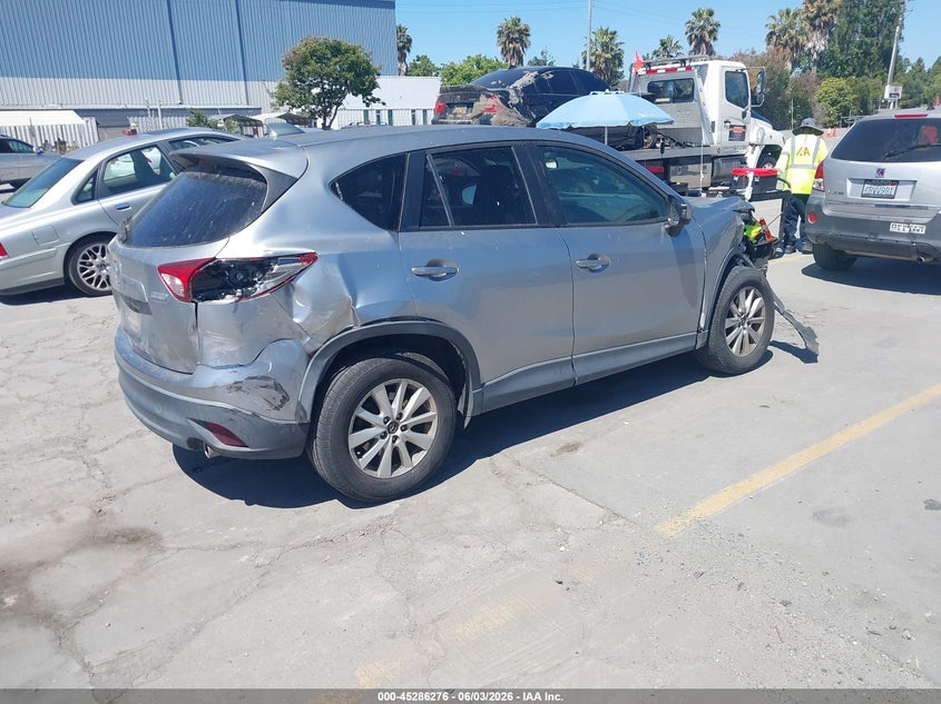Vin: jm3ke2ce5d0102906, lot: 45784112, mazda cx-5 touring 20134