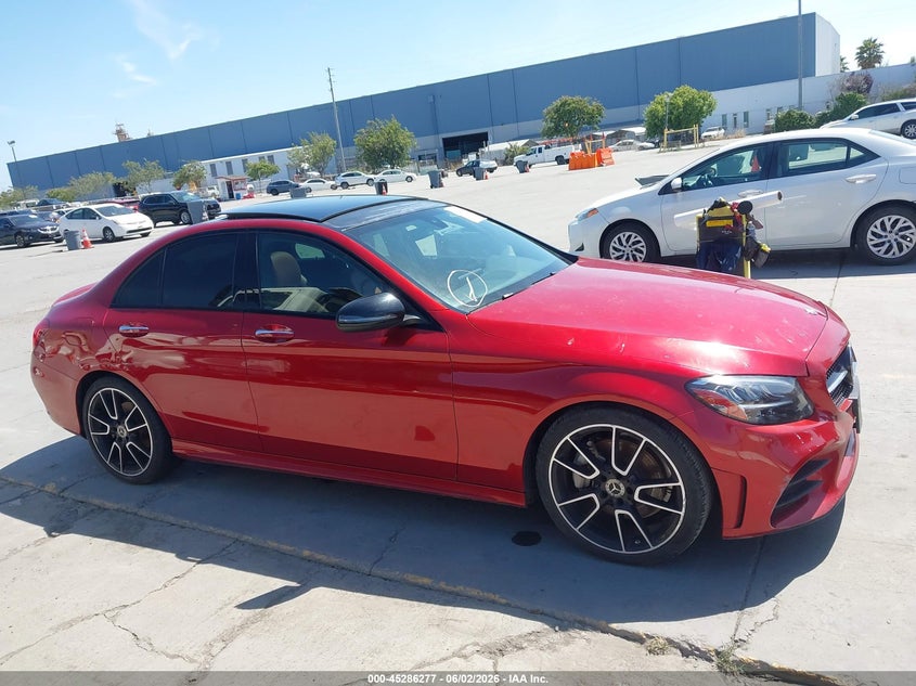 2021 Mercedes-Benz C 300 Sedan VIN: W1KWF8DB0MR620843 Lot: 45286277