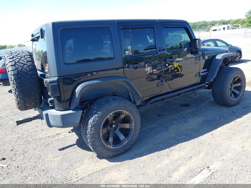 Vin: 1c4bjwdg7hl565601, lot: 45784141, jeep wrangler unlimited sport 4x4 20174