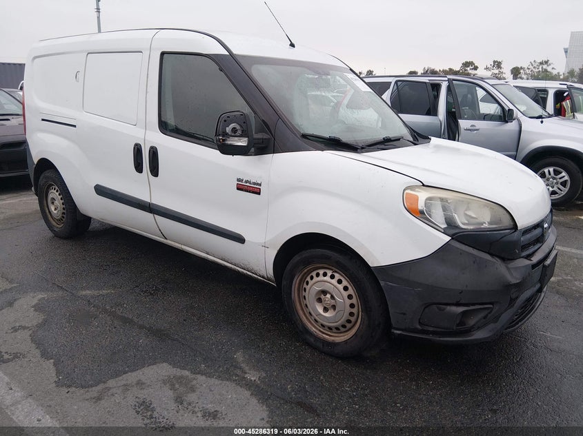 Vin: zfberfat1g6b78066, lot: 45784155, ram promaster city tradesman 2016 img_1